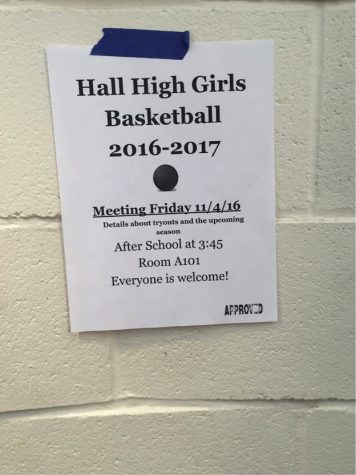 Reminder: Girl's basketball meeting 
