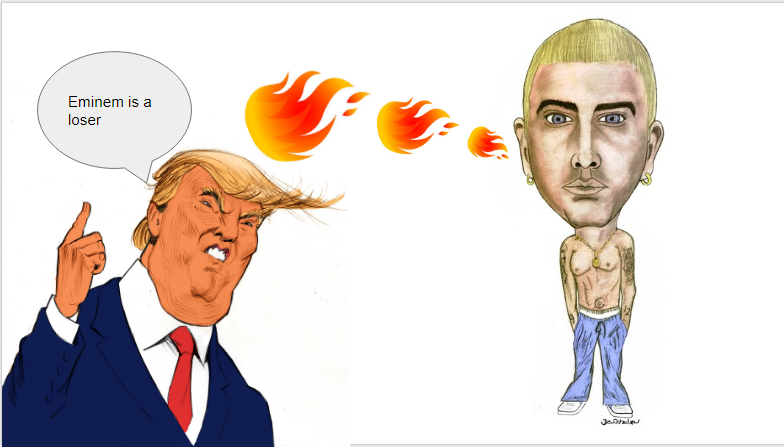 Eminem Roasts Trump