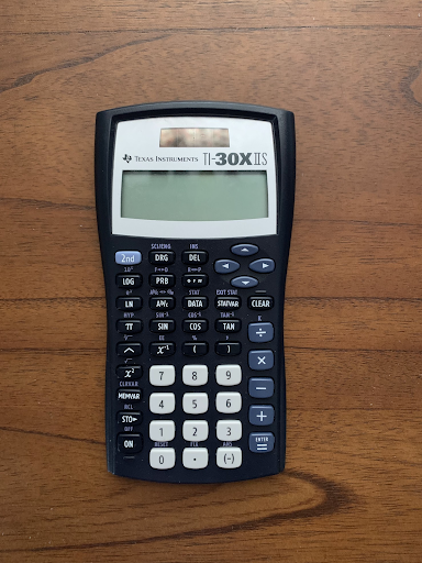 Scientific calculator (left), graphic calculator (right).