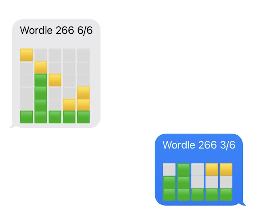 Sending daily “Wordle” scores has become a competition for some.