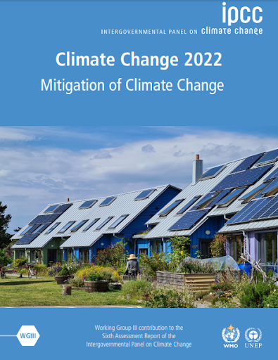 Working Group Three’s contribution to the IPCC’s sixth assessment on climate change (2,913 pages long!)