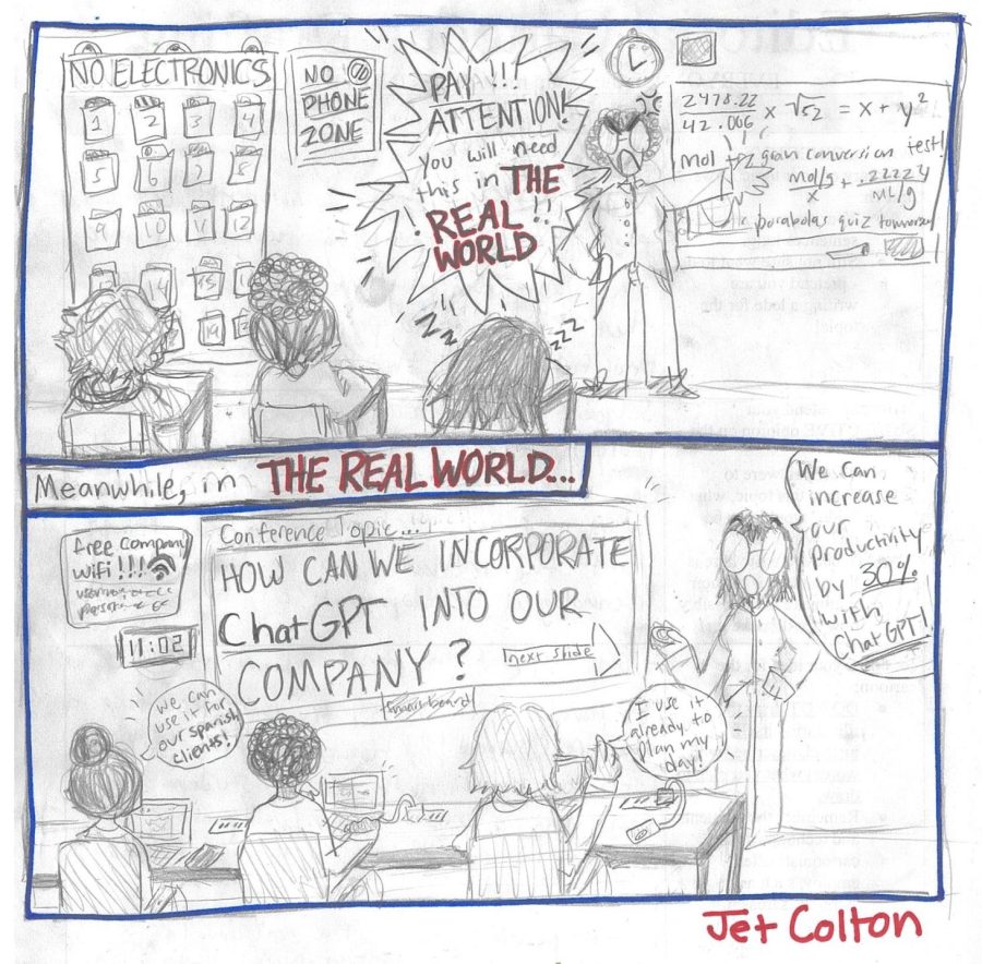 School+vs.+The+Real+World