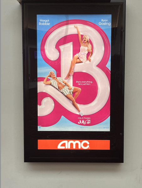 The movie poster at AMC Newington. 