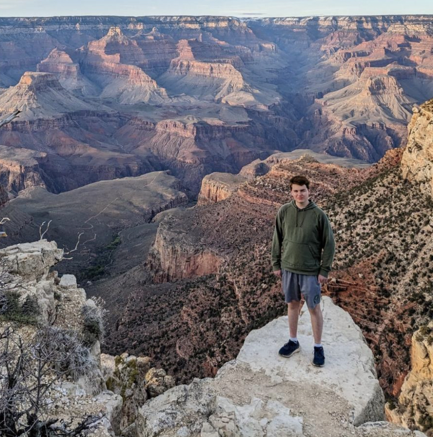Adam Busi at the Grand Canyon