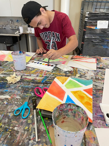 VAC or Visual Arts Concepts is a cooperative art course that pairs you with students of special education. This course is paired with Visual Arts Explorations. (A course for special education students)