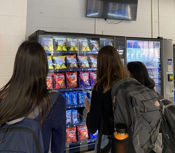 Students wanting to buy snacks between classes, but restrictions force them to buy from the school cafeteria lunch line. The cafeteria lunch line is always long, and students cant buy from the cafeteria unless its their lunch period. 