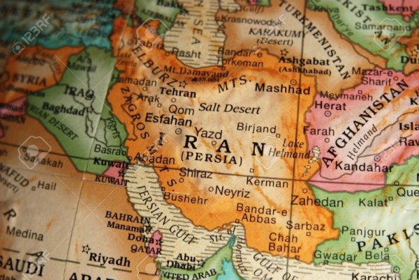 An idea of what Iran looks like on a map