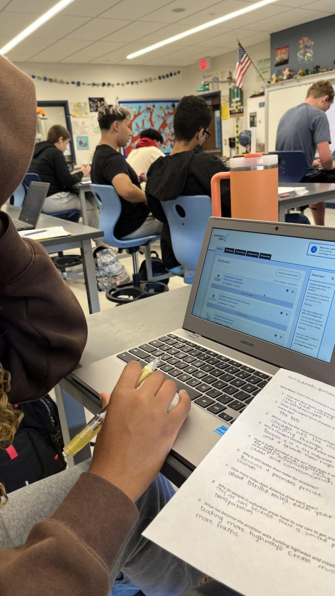  October 22 laziah adding her colleges to Common App. 