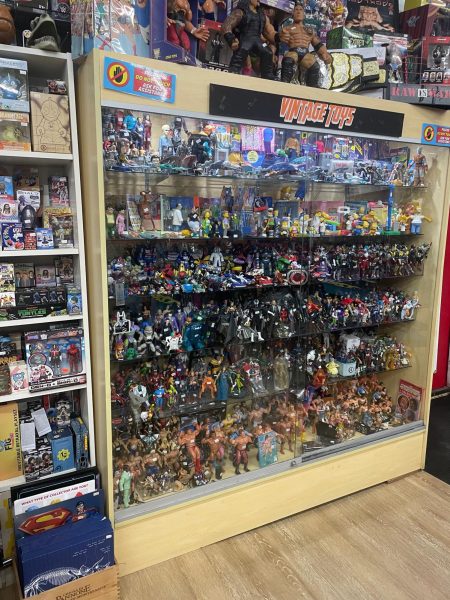 A glimpse at the vintage toys at Comicazi